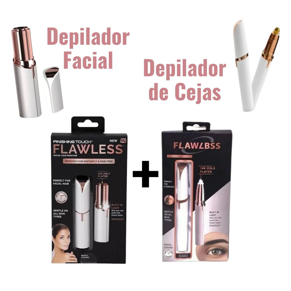 Kit Depiladores: Cejas + Facial
