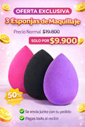 3 Esponjas de Maquillaje