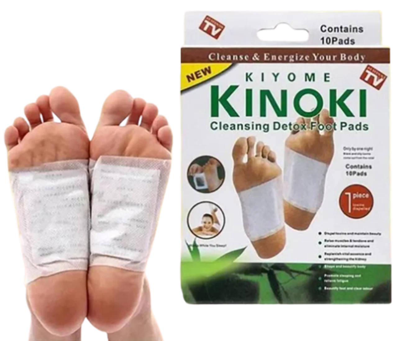 Caja de Parches Kinoki x 10 Unds