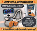 AbSteel Max Rueda Abd + Masajeador + Guía