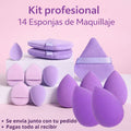 Set de 14 Esponjas de Maquillaje
